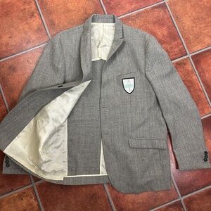 Uniforms For The Dedicated Blazer with Crest Patch